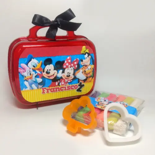 Kit Massinha com Maletinha - Turma do Mickey