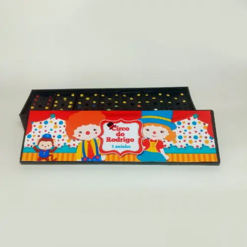Jogo de Dominó Personalizado Circo