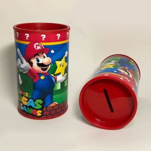 Cofrinho Personalizado Mario Bros
