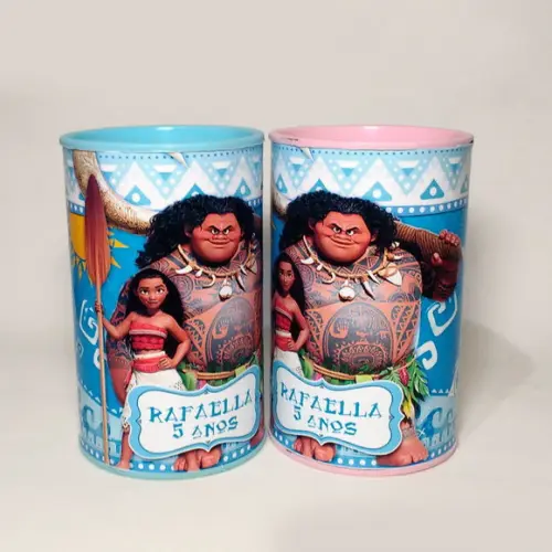 Cofrinho Personalizado Moana
