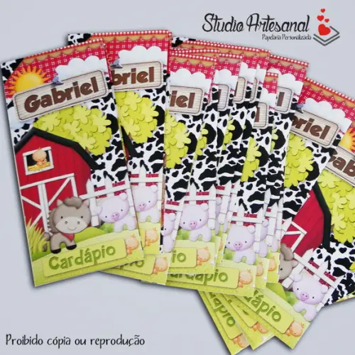 Cardápio Fazendinha