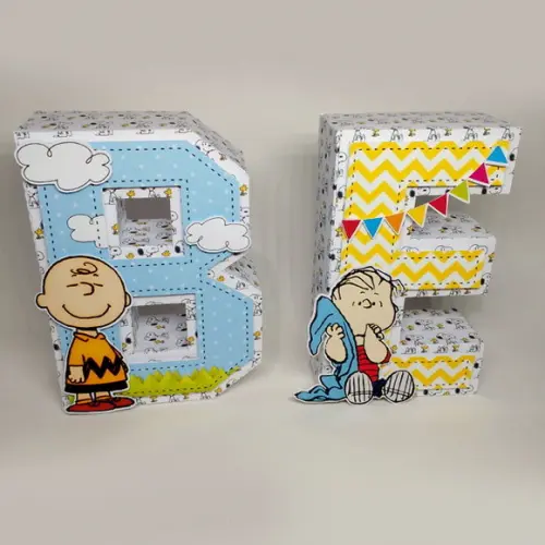 Letras 3d Snoopy