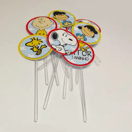 Toppers para Doces - Snoope
