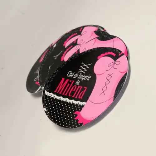 Adesivo para Latinha Chá de Lingerie