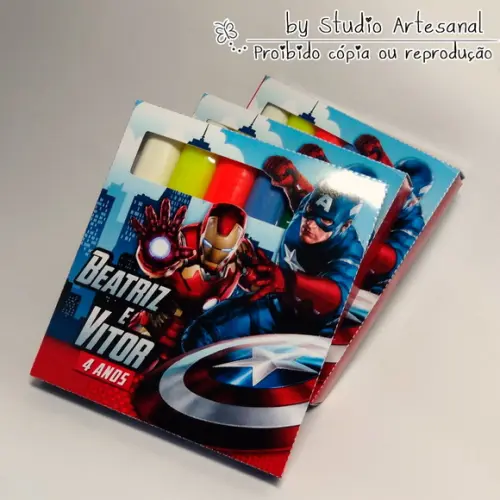 Massinha de Modelar - Vingadores