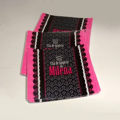 Rótulo Baton - Chá de Lingerie