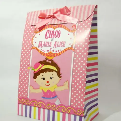 Sacola Laço - Circo Menina