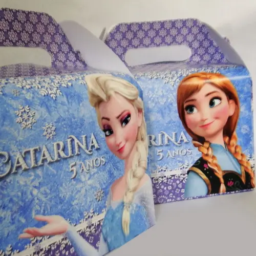 Caixinha Lanchinho - Frozen