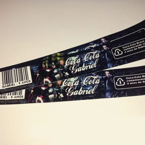 Mini Coca-cola Personalizada (rótulo)