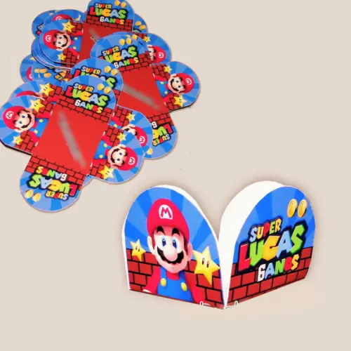 Forminhas para Doce Mario Bros