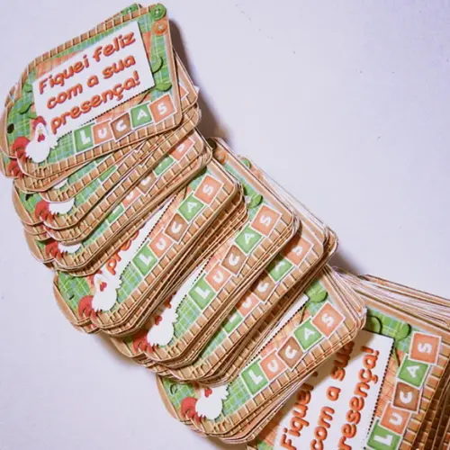 Tag para Convite ou Lembrancinha