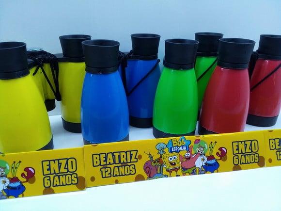 Binoculo Cores Sortidas Personalizado Bob Esponja