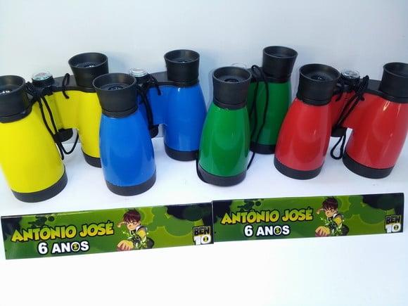 Binoculo Cores Sortidas Personalizado Ben 10