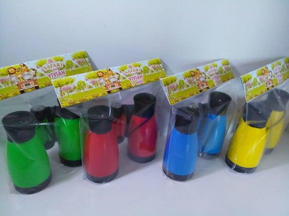 Binoculo Cores Sortidas Personalizado no Tema Safari