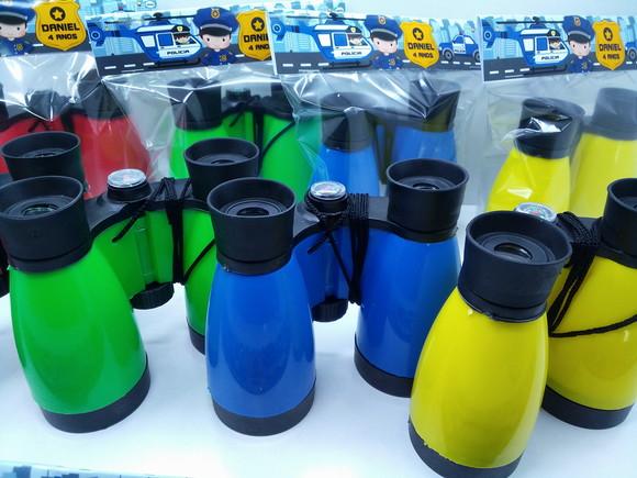 Binoculo Cores Sortidas Personalizado Policia