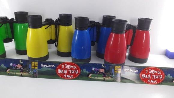 Binoculo Cores Sortidas Personalizado no Tema Show da Luna