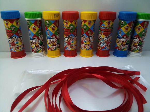 Bolhas de Sabão Personalizado Turma da Monica