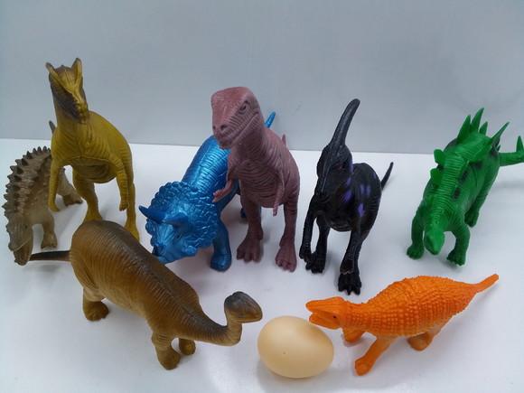 Boneco Dinossauro de Borracha Sortidos