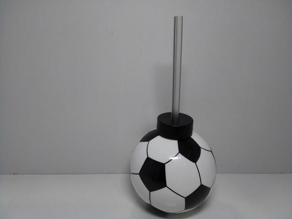 Copo Bola Futebol com Canudo 300ml