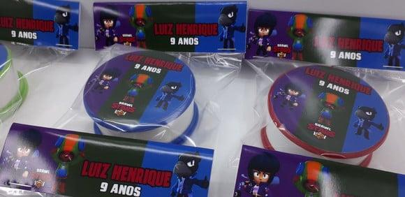 Copo Retratil Cores Sortidas Brawl Star