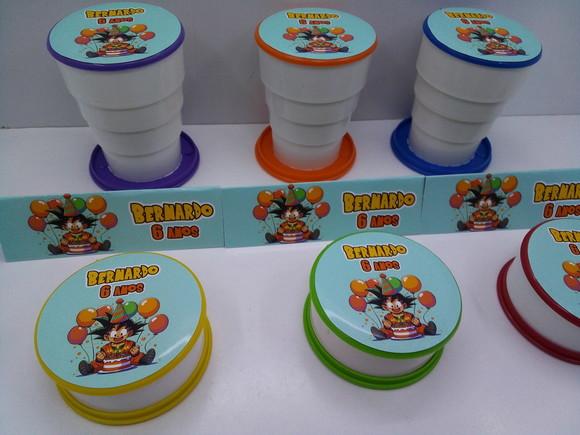Copo Retratil Cores Sortidas Dragon Ball
