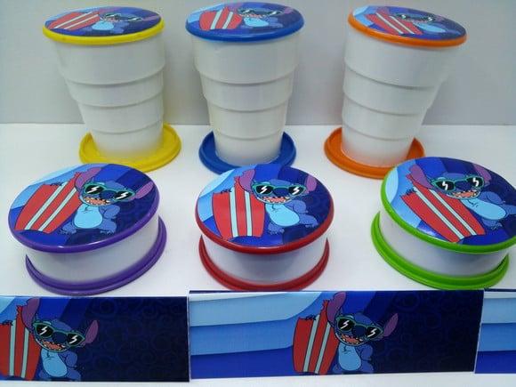 Copo Retratil Cores Sortidas Stitch