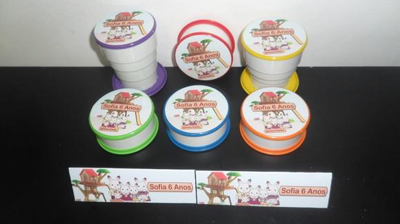 Copo Retratil Cores Sortidas Tema Familia Sylvanian