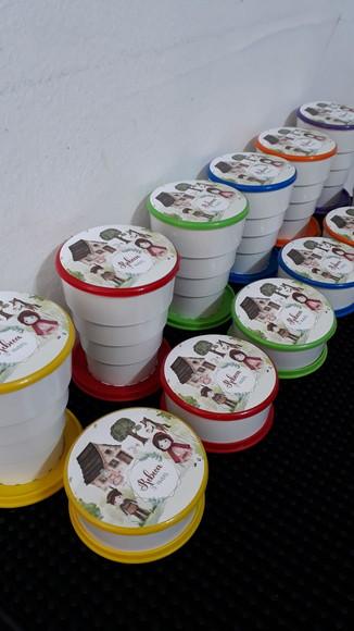 Copo Retratil Cores Sortidas Tema Familia Sylvanian