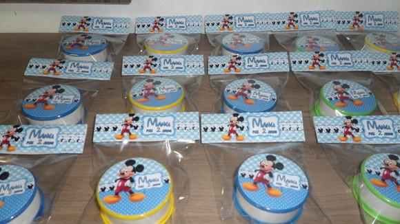 Copo Retratil Cores Sortidas Tema Mickey e Minnie