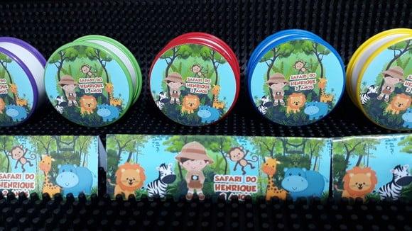 Copo Retratil Cores Sortidas Tema Safari Baby