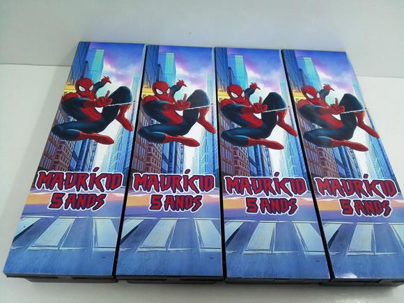 Domino Personalizado Tema Homem Aranha