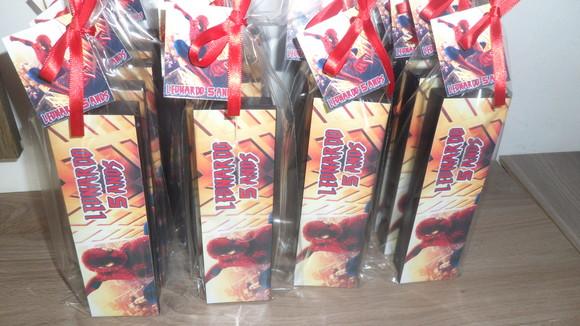 Domino Personalizado Tema Homem Aranha