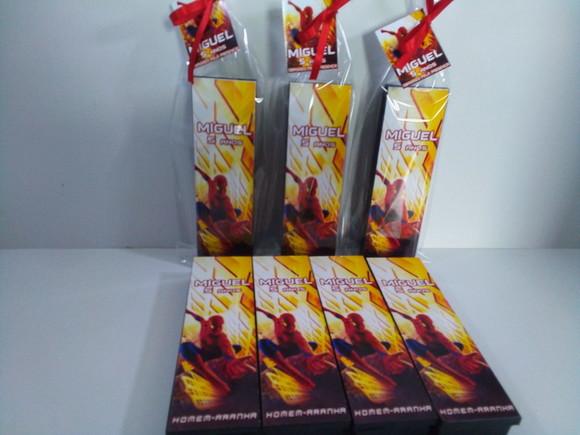Domino Personalizado Tema Homem Aranha