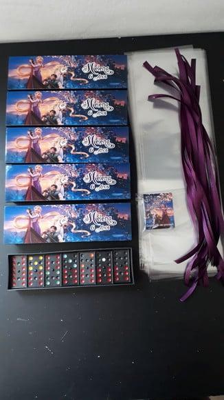 Domino Personalizado Tema Rapunzel