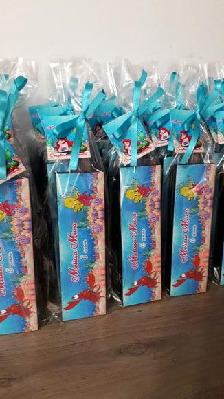 Domino Personalizado Tema Pequena Sereia