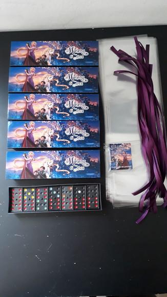 Domino Personalizado Tema Rapunzel