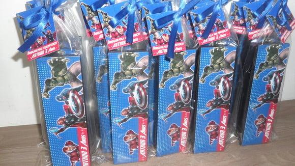 Domino Personalizado Tema Vingadores