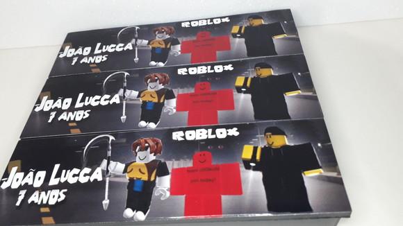 Domino Personalizado Tema Roblox