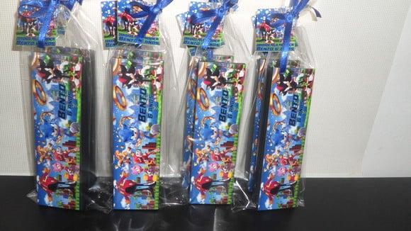 Domino Personalizado Tema Sonic