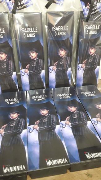 Domino Personalizado Tema Wandinha