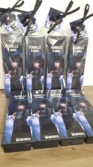 Domino Personalizado Tema Wandinha