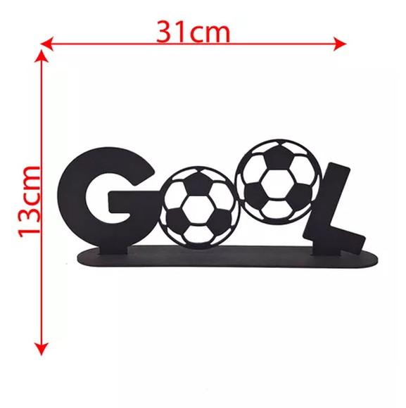 Kit 4 Display para Decoração de Festa Tema Futebol