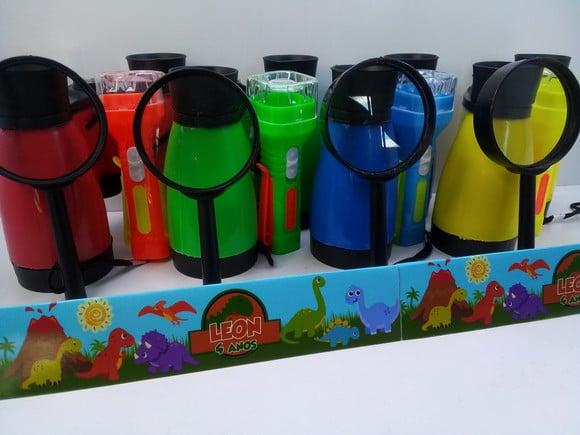 Kit Binoculo + Lanterna + Lupa Personalizado Domino