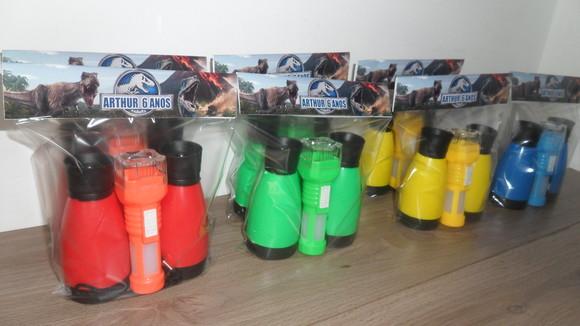 Kit Binoculo e Lanterna Personalizado Qualquer Tema