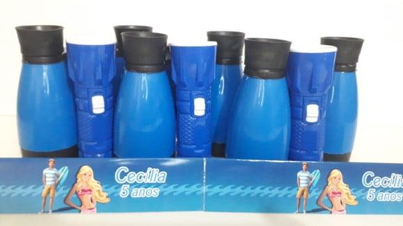 Kit Binoculo e Lanterna Personalizado Tema Ken