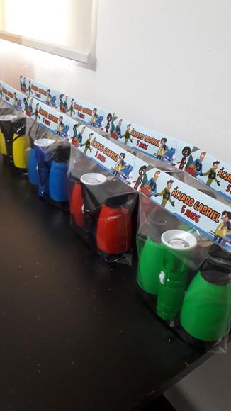 Kit Binoculo e Lanterna Personalizado Tema Kratts