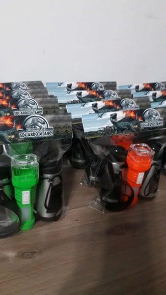 Kit Binoculo Prata + Lanterna + Lupa Tema Dinissauro