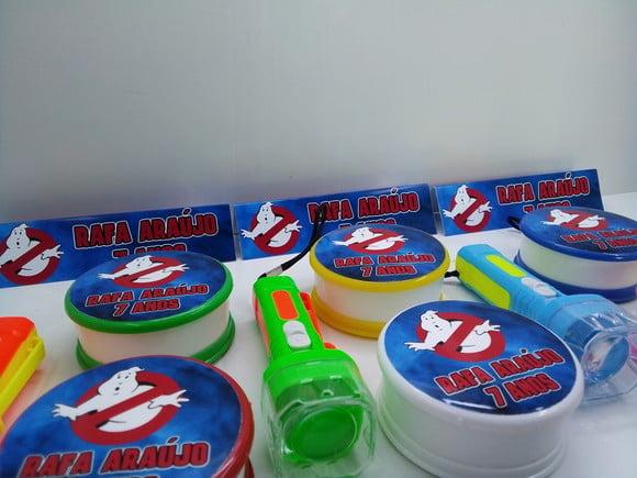 Kit Copo Retrátil + Lanterna Caça Fantasmas
