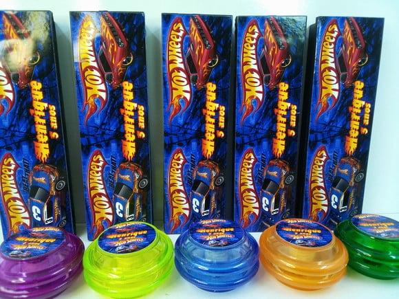Kit Domino + Ioio Personalizado Hot Wheels