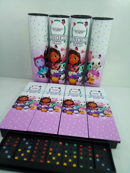 Kit Domino + Pega Vareta Tema Gabi
